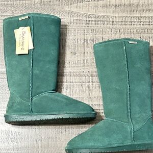 BearPaw Teal Suede Boots